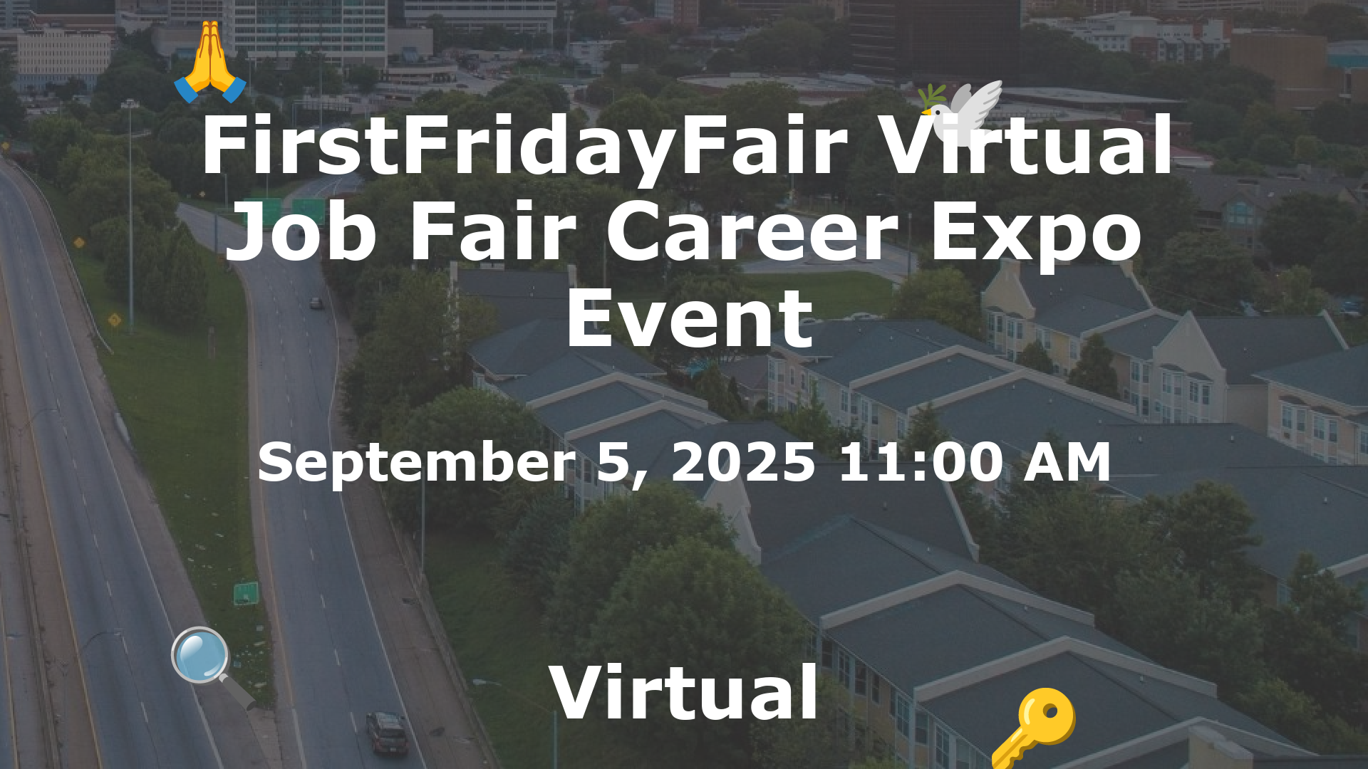 FirstFridayFair Virtual Job Fair Career Expo Event event image